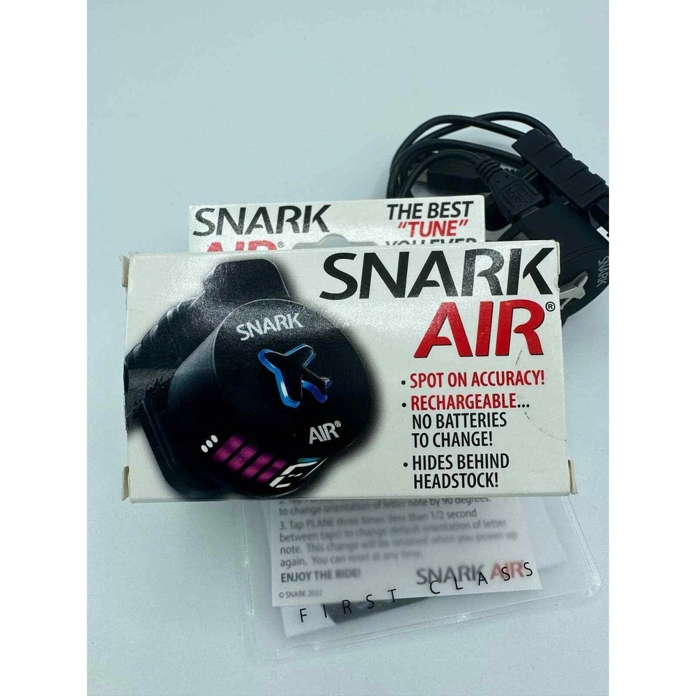 Snark Air Rechargeable Clip On Guitar Tuner Ukulele Bass Mandolin Banjo - Picture 8 of 9